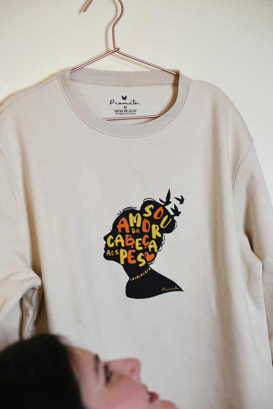 Sweat | Sou amor da cabeça aos pés